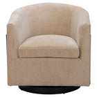 Zuo Hanko Swivel Chair Golden Beige