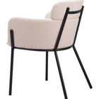Zuo Bremor Dining Chair (Set of 2) Beige