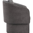 Zuo Olya Accent Chair Truffle Gray