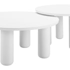Zuo Ola Coffee Table Set (2-Piece) White