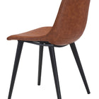 Zuo Daniel Dining Chair (Set of 2) Vintage Brown