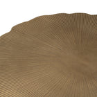 Zuo Mavro Accent Table Brass