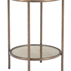 Zuo Anelli Side Table Bronze