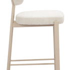 Zuo Aurea Counter Stool (Set of 2) Light Gray