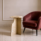 Zuo Surya Side Table Beige