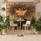 Zuo Desi Barstool (Set of 2) White & Gold