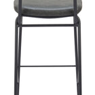 Zuo Charon Barstool (Set of 2) Vintage Black