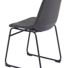 Zuo Smart Dining Chair (Set of 2) Charcoal