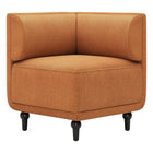 Zuo Malben Corner Chair Brown