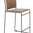Zuo Verbena Counter Stool (Set of 2) Brown