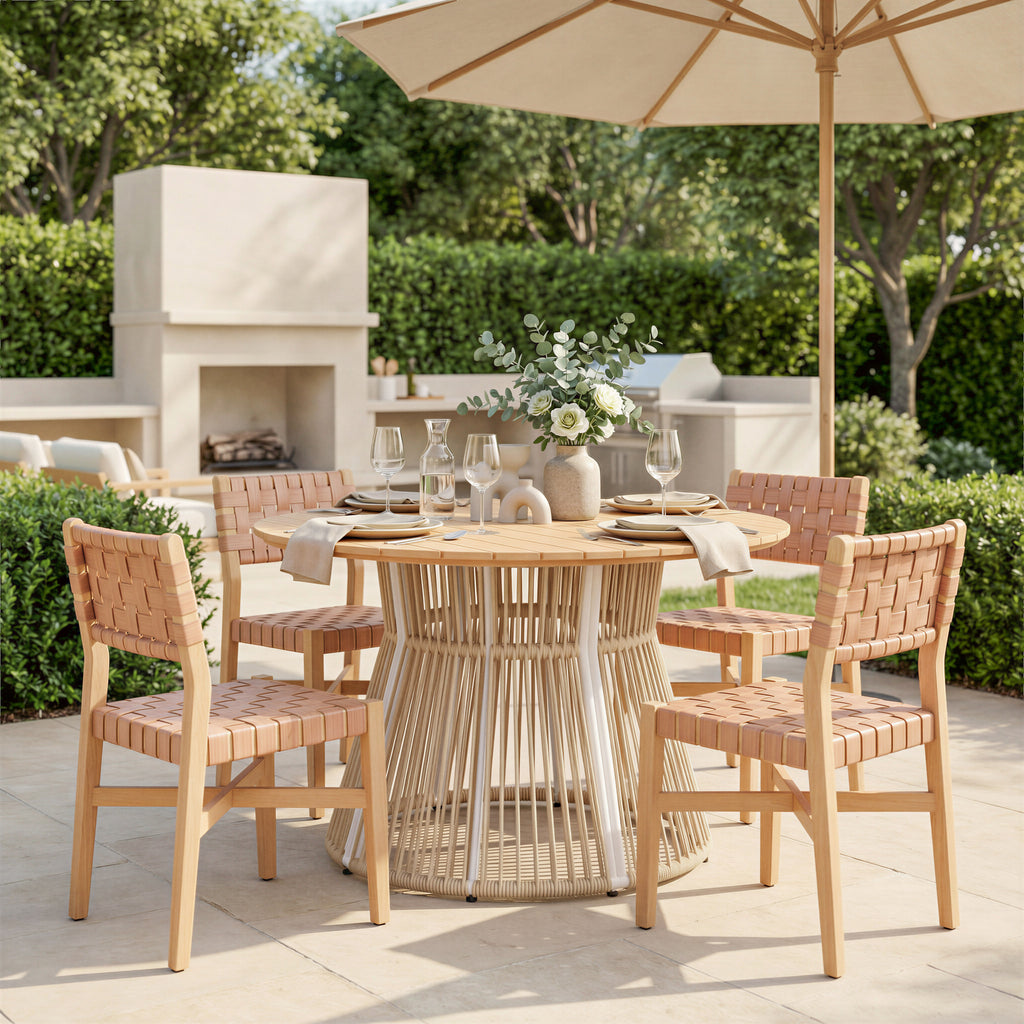 Zuo Mizuya Dining Chair Brown