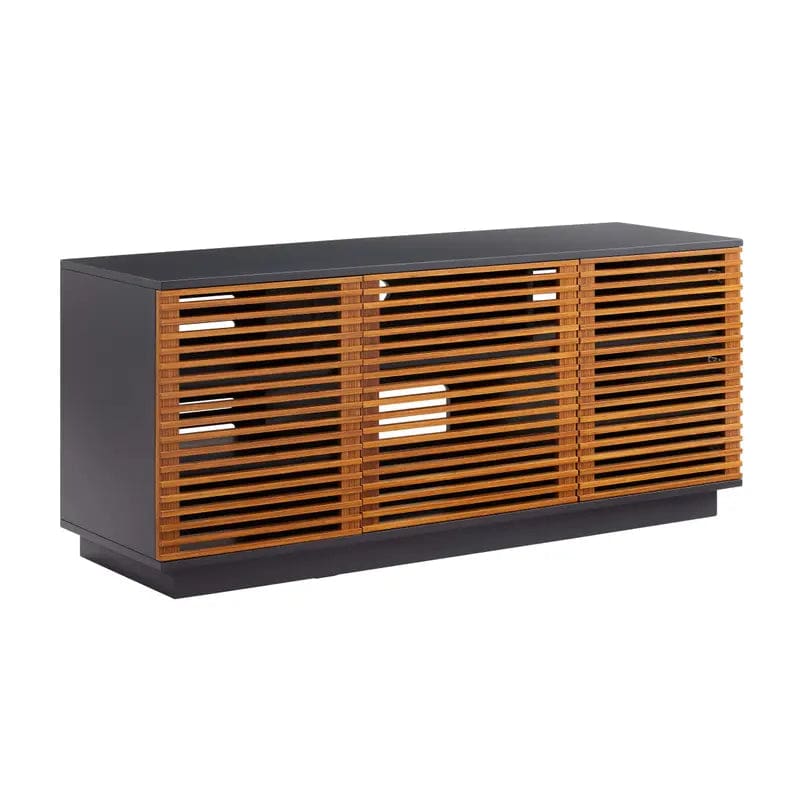 Greenington 64" Rowan Media Center, Amber-Modern Room Deco