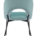 Zuo Bethpage Dining Chair (Set of 2) Multicolor Print & Green