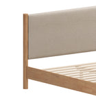 Zuo Hadi Queen Bed Beige & Natural