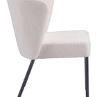 Zuo Aimee Dining Chair (Set of 2) Cream