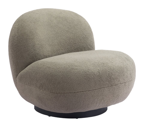 Zuo Myanmar Accent Chair Olive Green