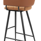 Zuo Juno Barstool (Set of 2) Brown
