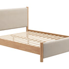 Zuo Hadi Queen Bed Beige & Natural