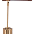Zuo Kippy Table Lamp Brown & Brass