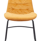 Zuo Tammy Dining Chair (Set of 2) Yellow