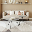 Zuo Kerris Coffee Table Set (2-Piece) Gray & Black