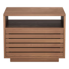 Zuo Slit Nightstand Walnut