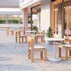 Zuo Island Dining Chair (Set of 2) White