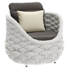 Zuo Coral Reef Accent Chair Gray