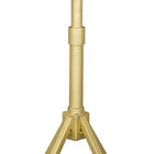 Zuo Maurice Side Table White & Gold