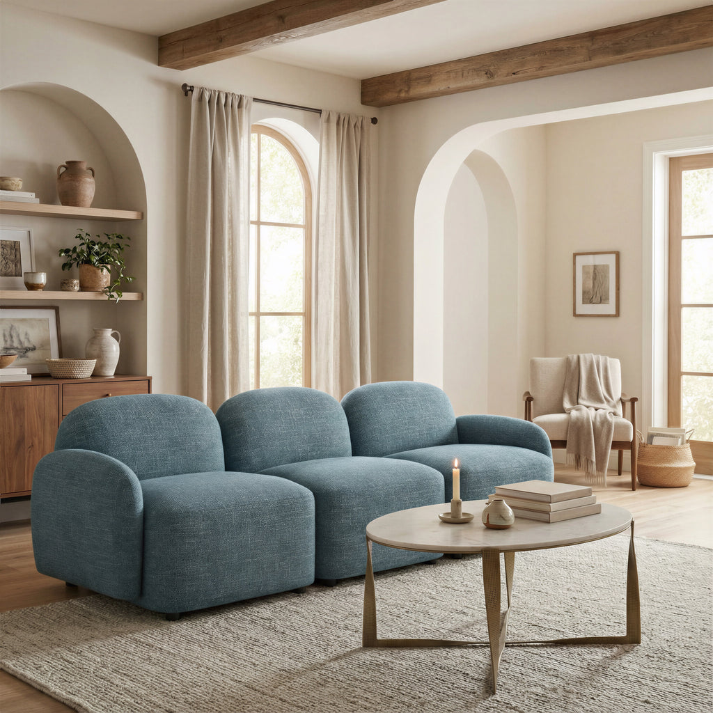 Zuo Cleo Modular Sofa Blue