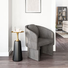 Zuo Olya Accent Chair Truffle Gray
