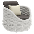 Zuo Coral Reef Accent Chair Gray