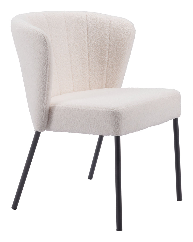 Zuo Aimee Dining Chair (Set of 2) Cream