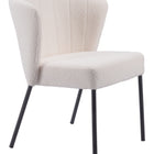 Zuo Aimee Dining Chair (Set of 2) Cream