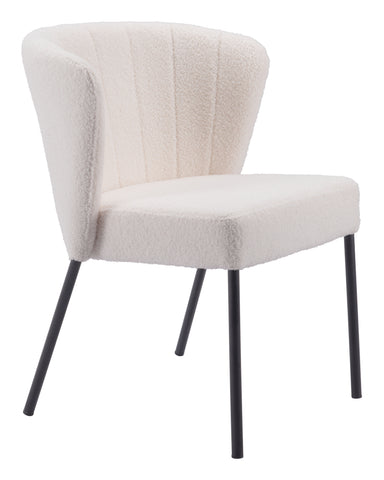 Zuo Aimee Dining Chair (Set of 2) Cream