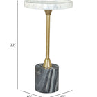 Zuo Johan Side Table Multicolor