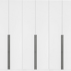 Modern Free Standing Sectional Wardrobe Closet with Hanging Rod, Drawers, Shelves, and Shoe Shelves for Bedroom and Storage Use. - Set of 3-Modern Room Deco