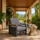 Zuo Naru Accent Chair Gray