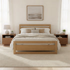 Zuo Repos Queen Bed Brown