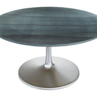 Zuo Metropolis Dining Table (60") Gray & Silver