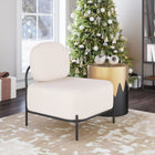 Zuo Arendal Accent Chair Vanilla