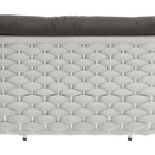 Zuo Coral Reef Loveseat Gray