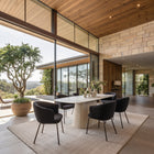 Zuo Nooka Dining Table White & Natural