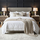 Zuo Dusa Queen Bed Olive Brown