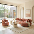 Zuo Venezia Swivel Chair Brown