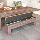 Zuo Bonker Storage Bench (Set of 2) Brown