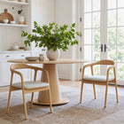 Zuo Hosoi Dining Chair Beige