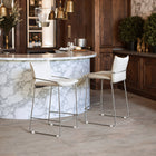 Zuo Pola Counter Stool White