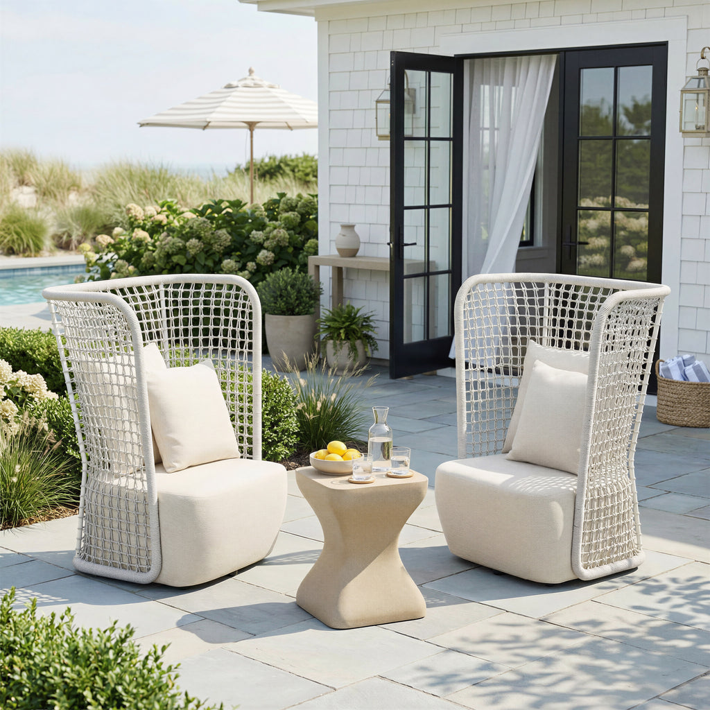 Zuo Mura Side Table Taupe