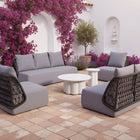 Zuo Mekan Sofa Gray